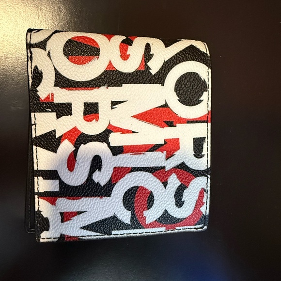 Michael Kors Black and Red Wallet - Picture 1 of 4